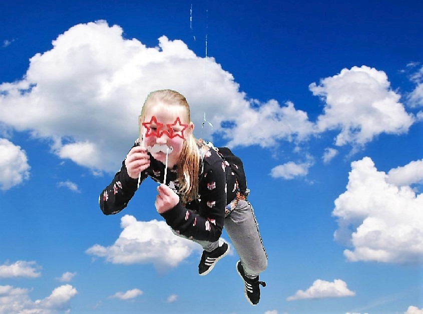 Met snorren en brillen maak je nog een leukere greenscreen foto