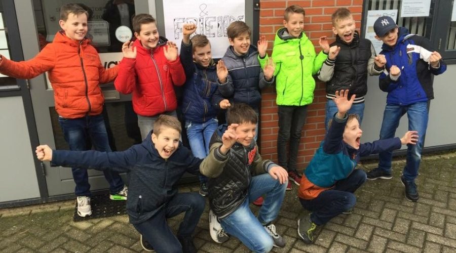 Bij ontvangst maken we graag een foto met de hele groep